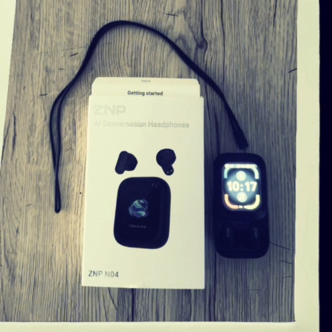 Photo envoyée par un client de Cannes : ses écouteurs Bluetooth ZNP 04