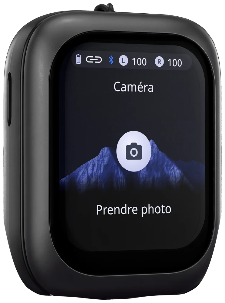 Boîtier ZNP 04 : l'écran Caméra, avec le bouton Prendre photo