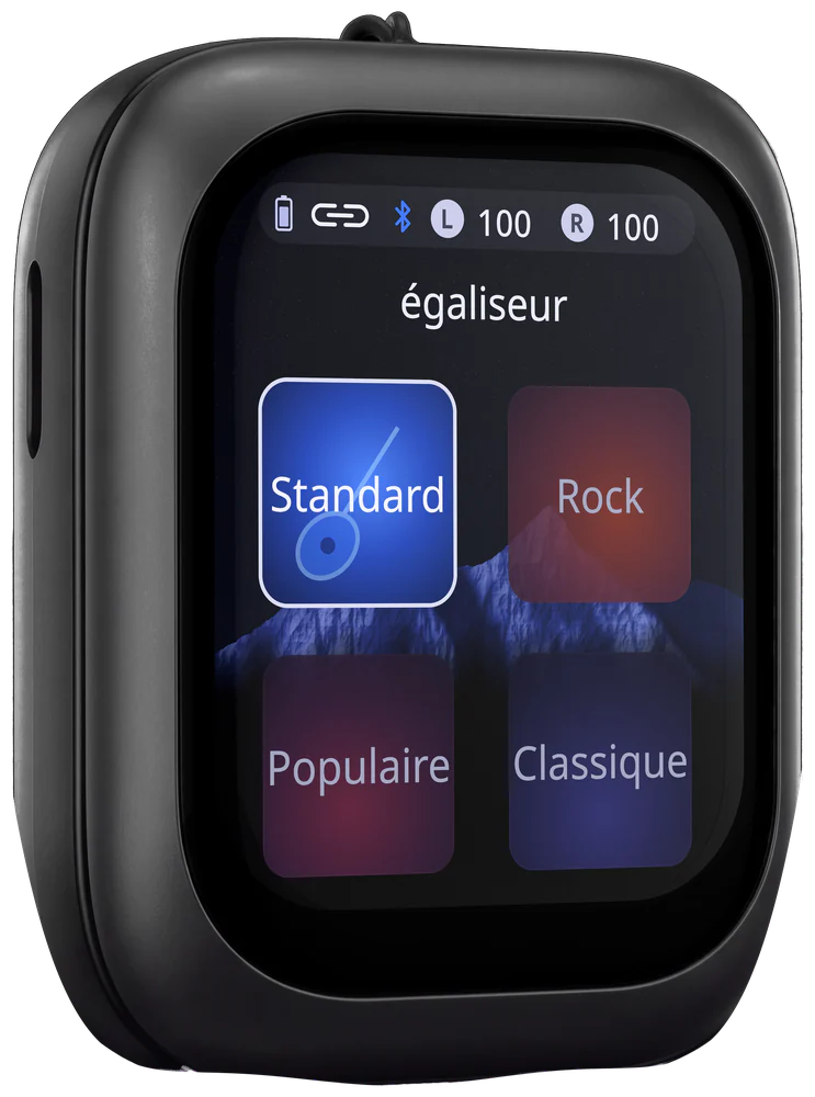 Boîtier ZNP 04 : l'égaliseur, Standard, Rock, Populaire et Classique